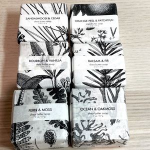 formulary 55 moisturizing Shea butter soap - 6 scent - 2oz/57g whole bundle